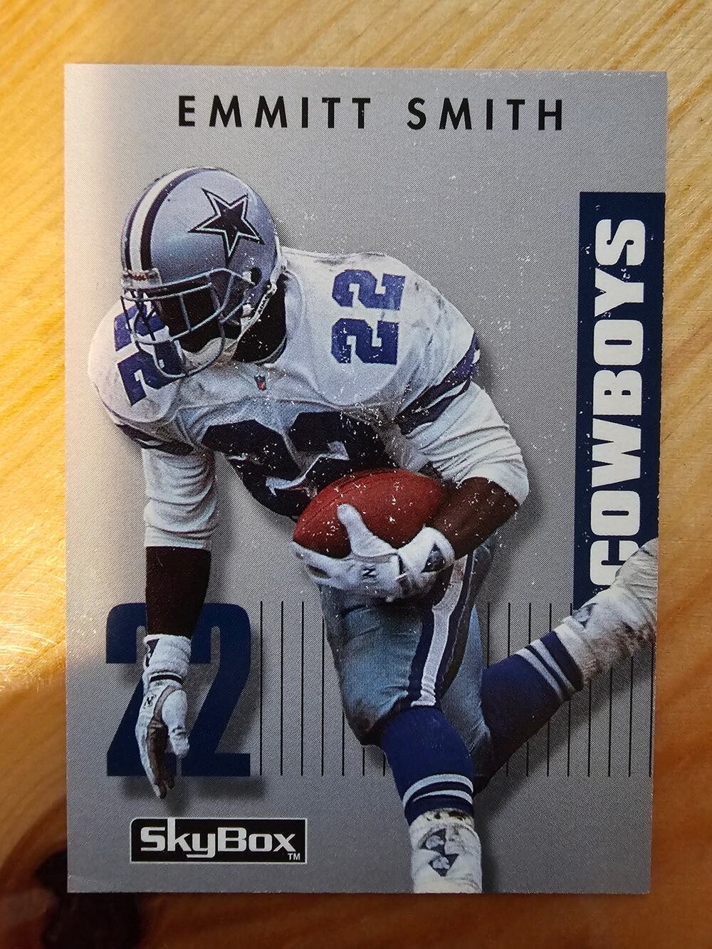 Emmitt Smith 1992 Skybox Primetime #22 - Dallas Cowboys - NFL - Fresh Pull
